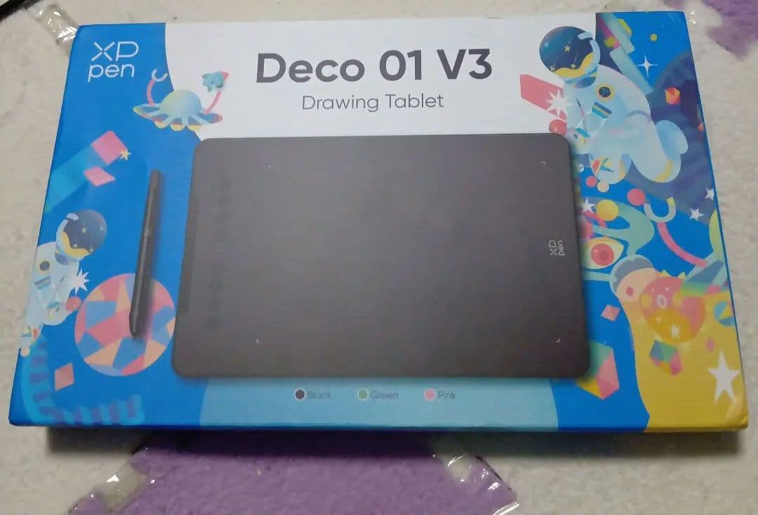 XP-Pen Deco 01 V3 ペンタブレット本体