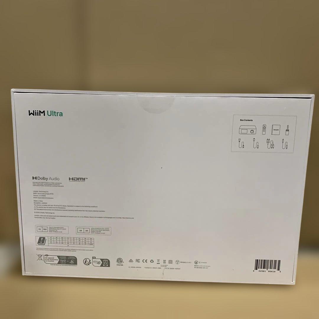新品　WiiM Ultra 音楽ストリーマー＆デジタルプリアンプ