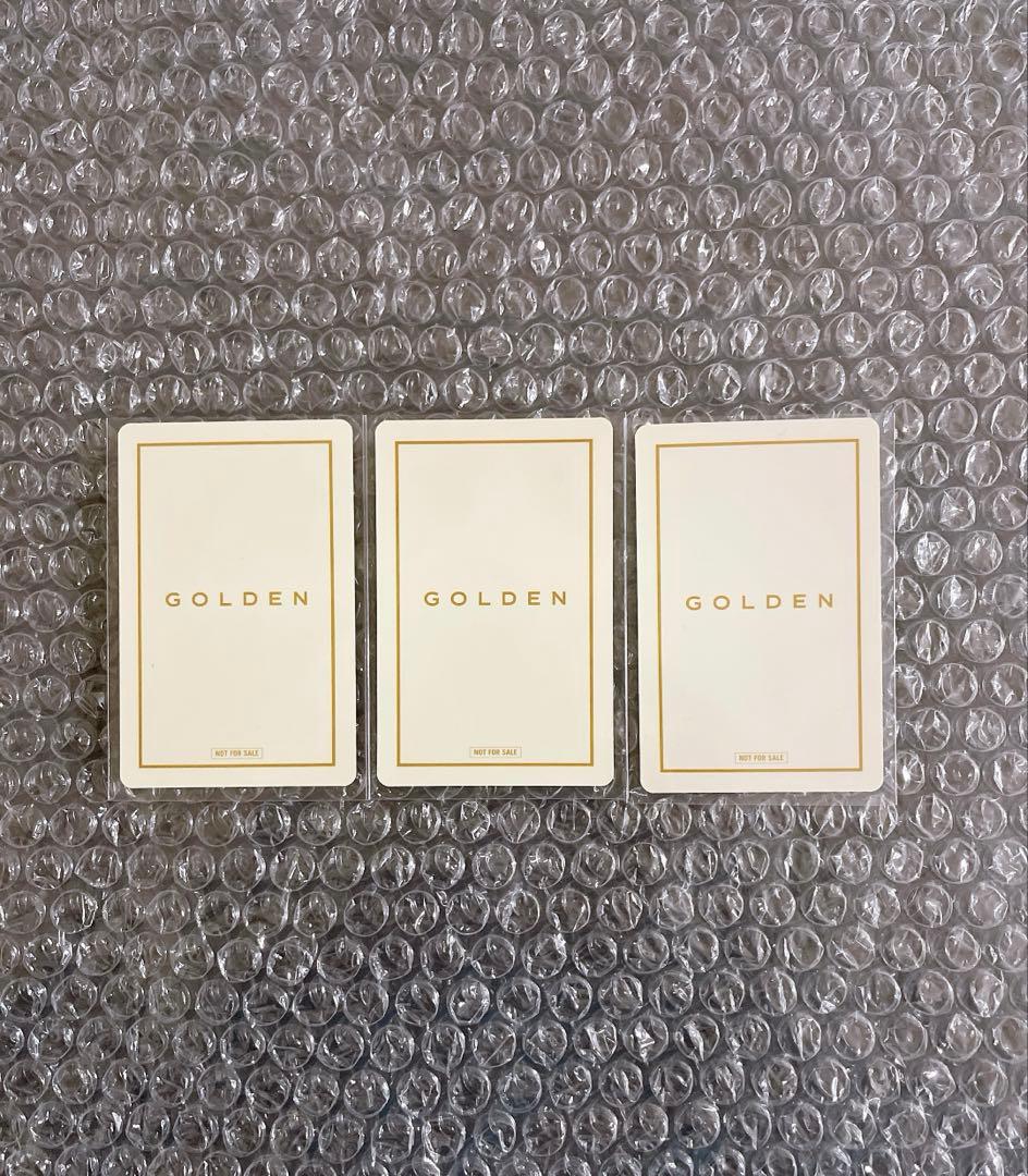 BTS JUNGKOOK ジョングクGOLDEN ユニバ ラキドロ トレカ