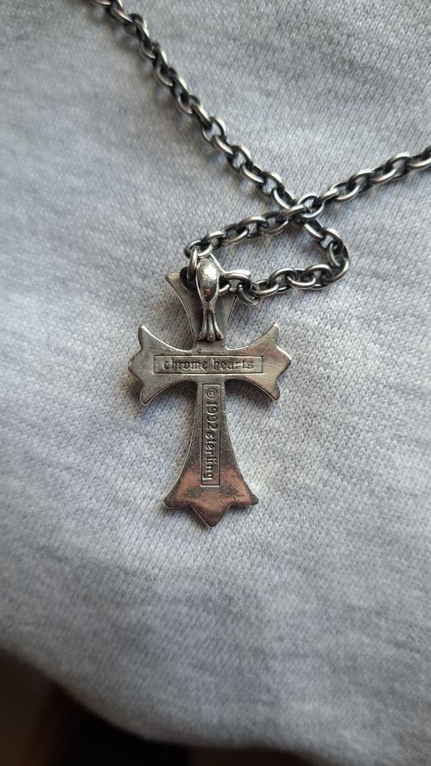 【CHROME HEARTS】 CHクロスペンダント スモール