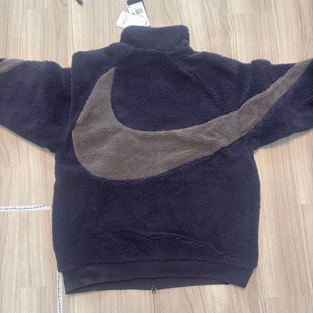 Nike ビッグスウッシュ ボア フリース ジャケット BQ6546-540