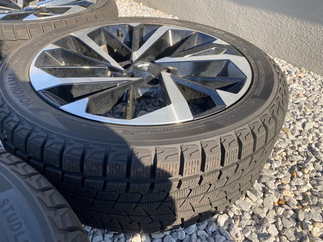 三菱 20インチ 純正アルミ&スタッドレス4本セット