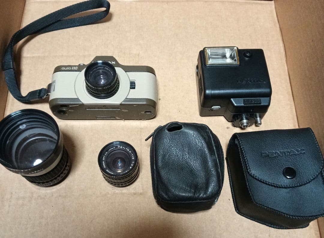 PENTAX auto 110 フィルムカメラ　限定カラー