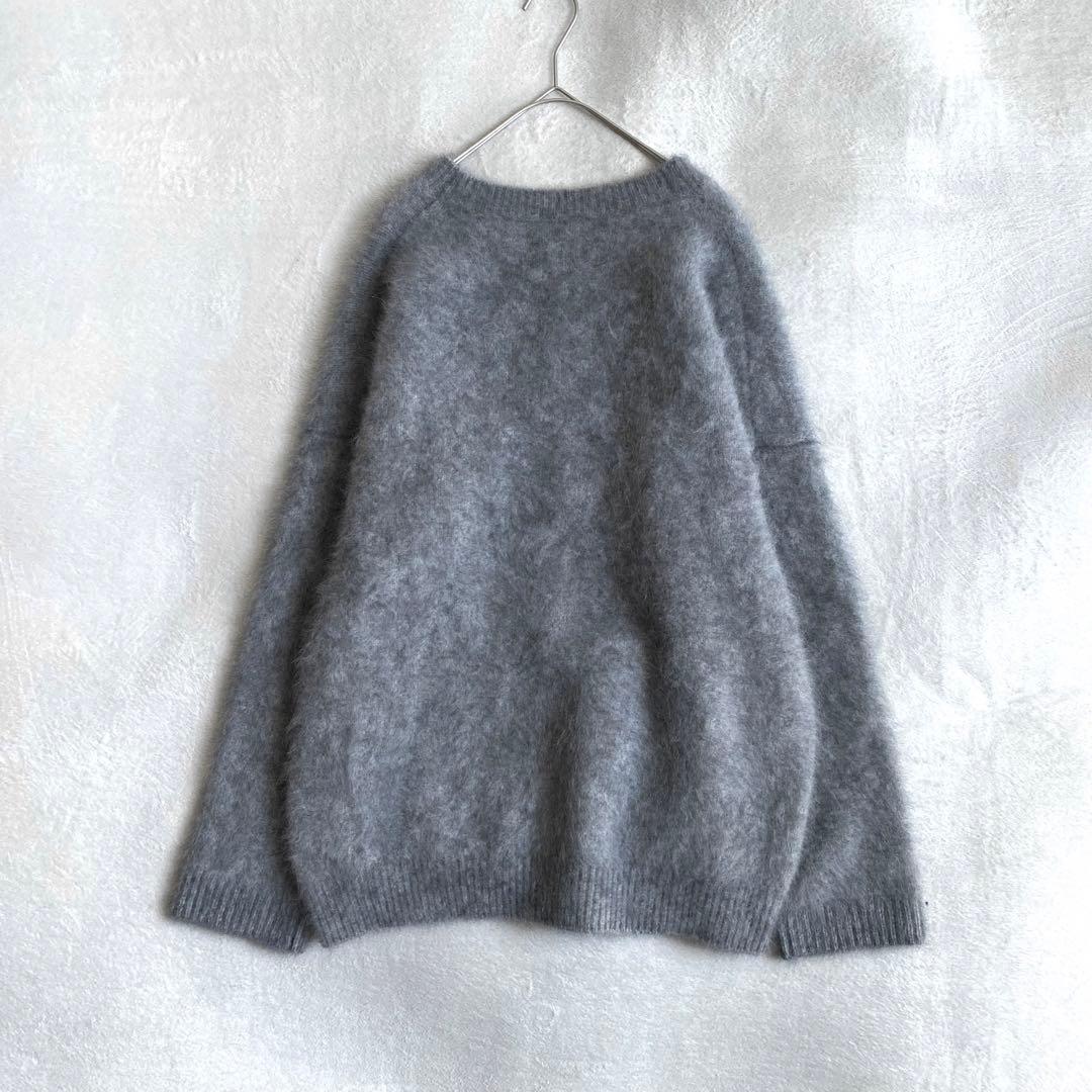 【ほぼ未使用✨】L'Appartement ふわふわ　ラクーンモヘヤニット　近年