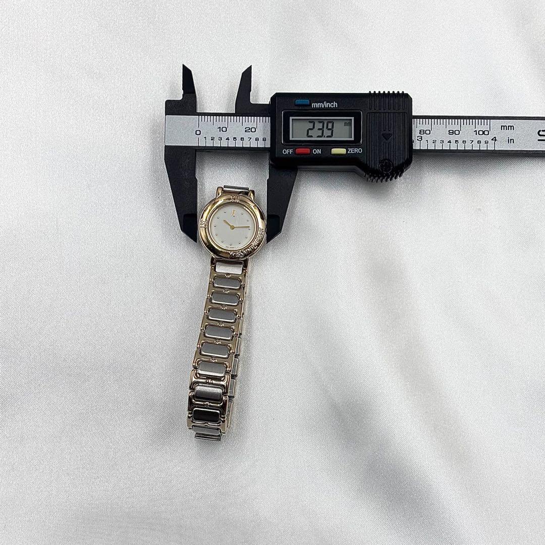 稼働品 イヴサンローラン YSL 腕時計 ペア レディース ゴールド y2k