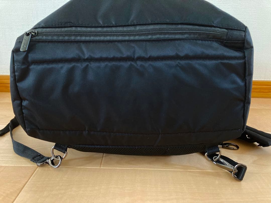 agnes b. ブラック トートバッグ リュック マザーズバッグ 極美品