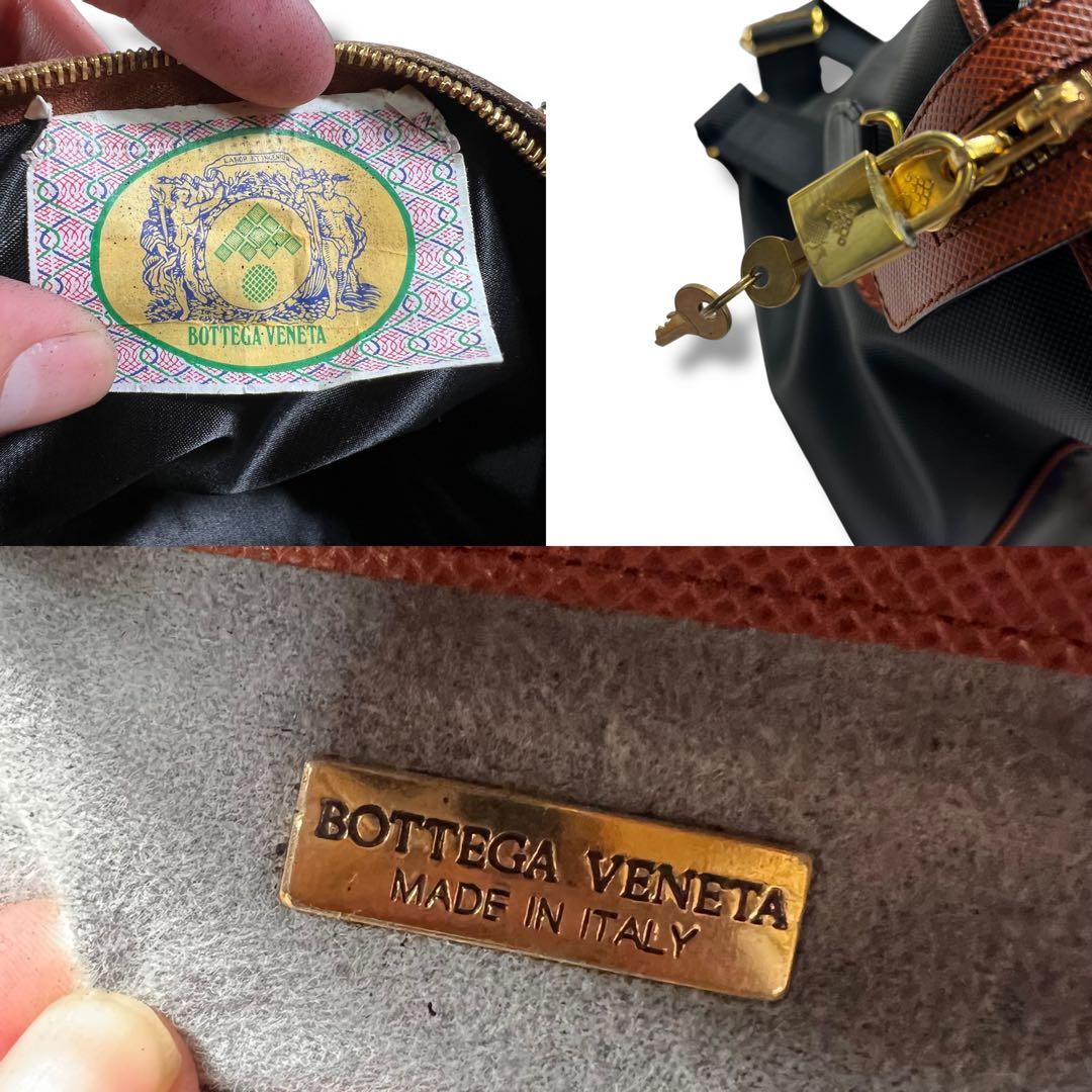 美品 ボッテガヴェネタ マルコポーロ ボストンバッグ 2wayショルダー 大容量