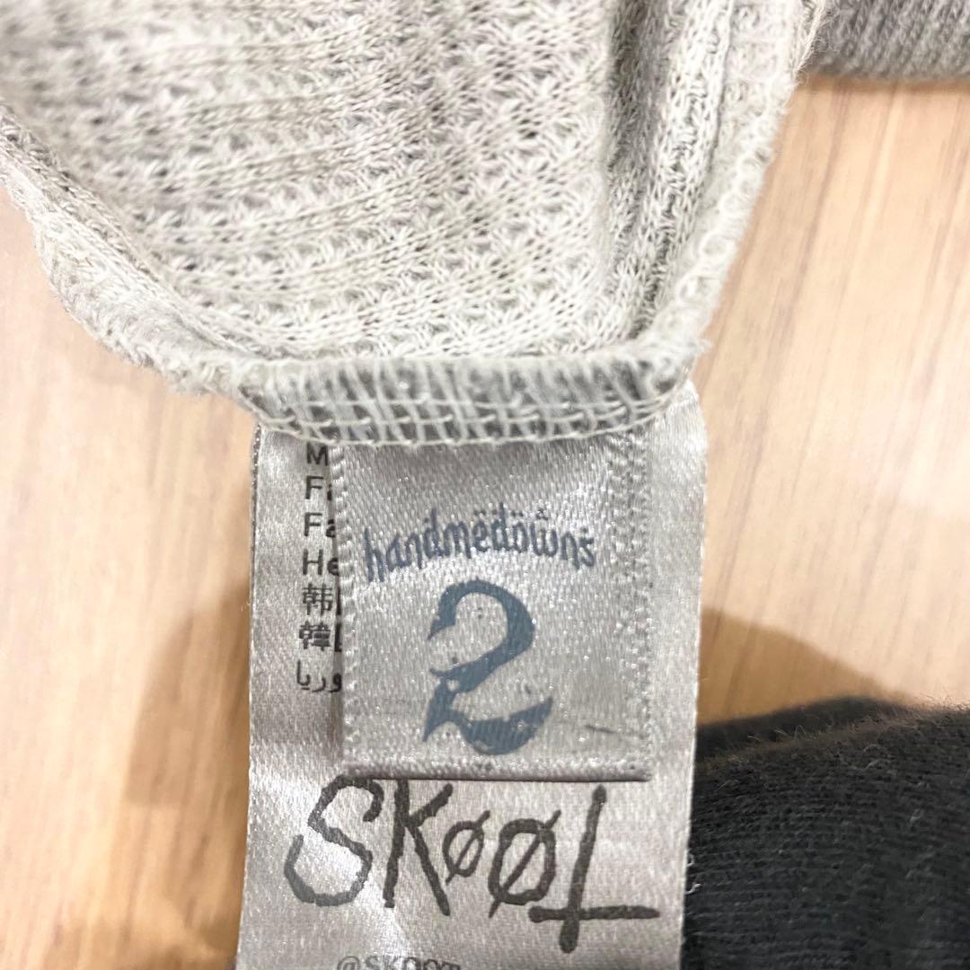 美品 SKOOT Decay Long Sleeve ロングTシャツ トップス