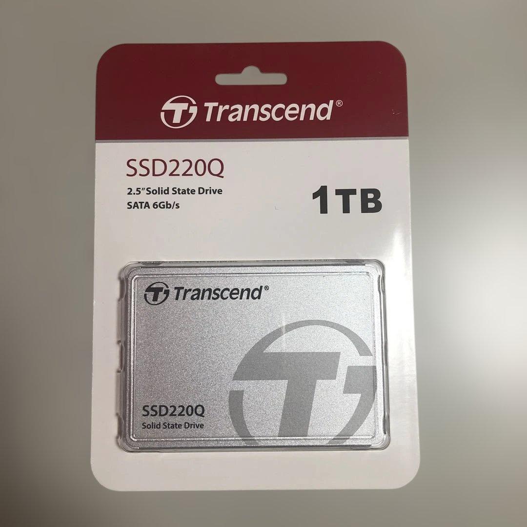 Transcend SSD220Q 1TB 2.5インチSSD
