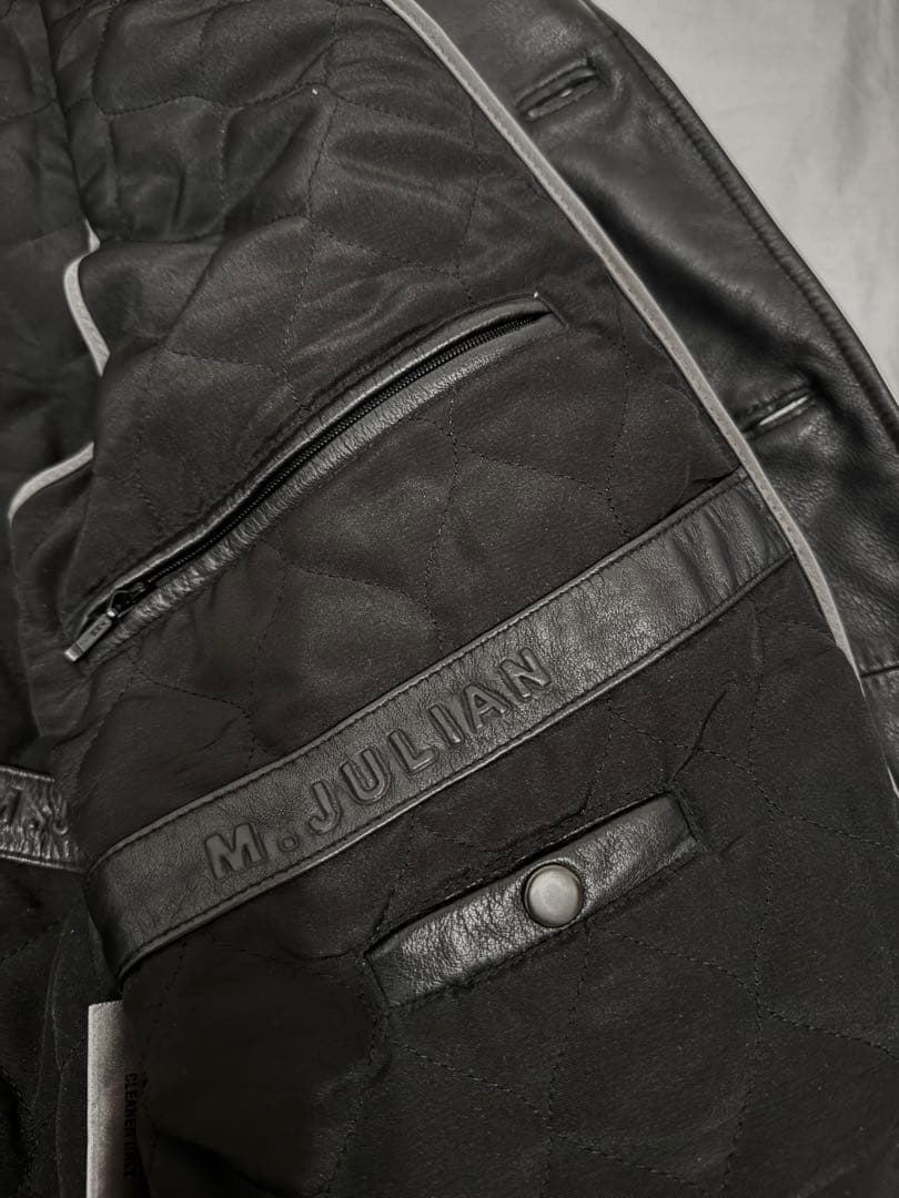 WILSONS LEATHER M.JULIAN カーコートレザージャケット L