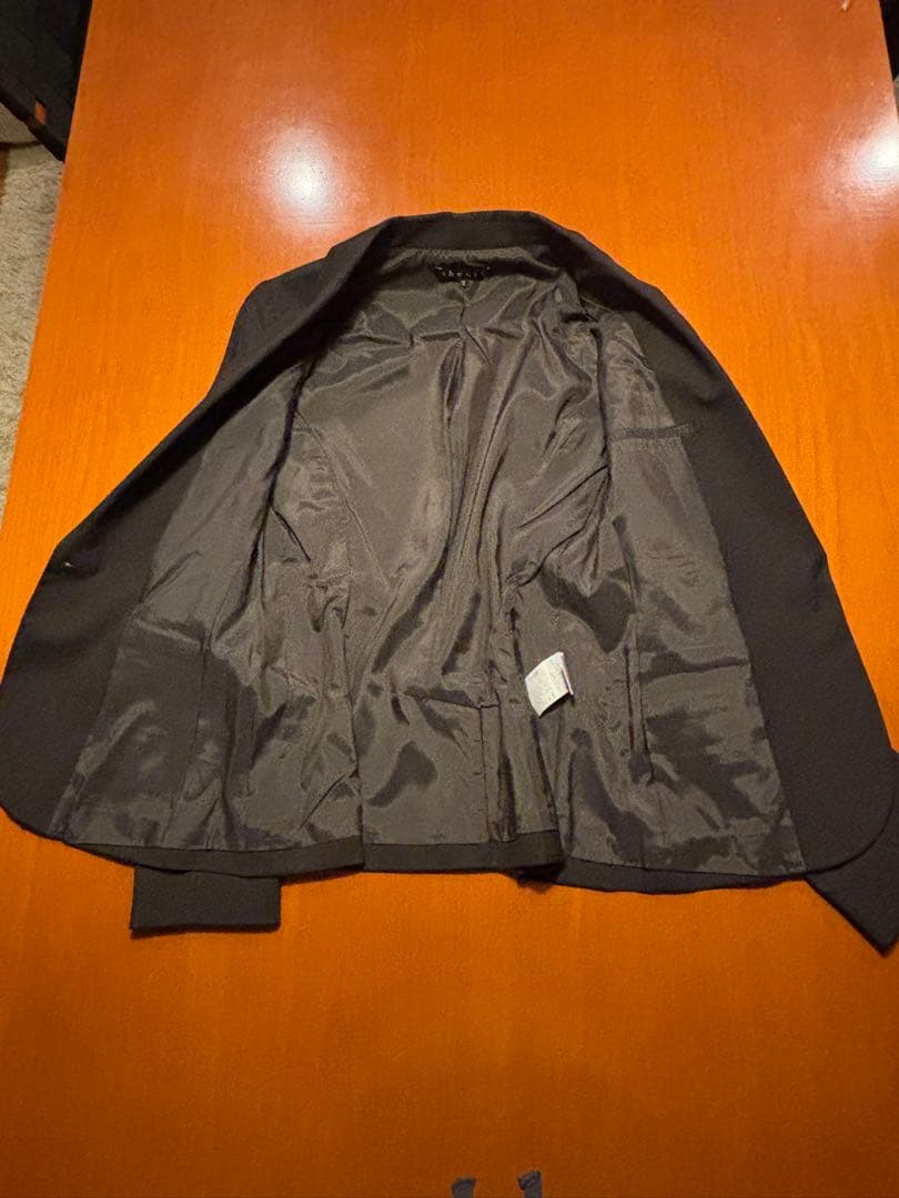 セオリー　theory ダークブラウン ビジネススーツ パンツスーツ上下