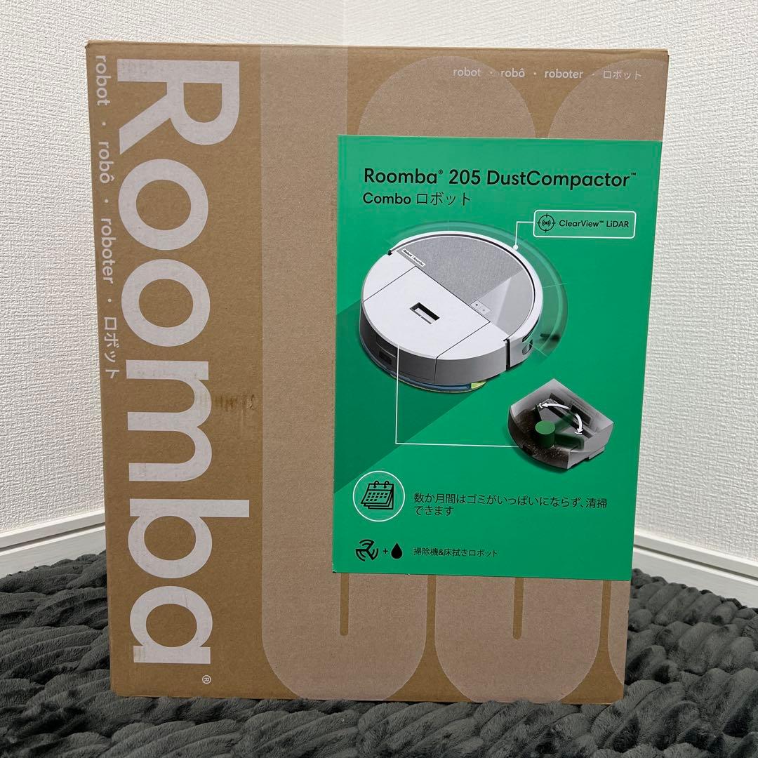 【美品】Roomba 205 DustCompactor ロボット掃除機 本体