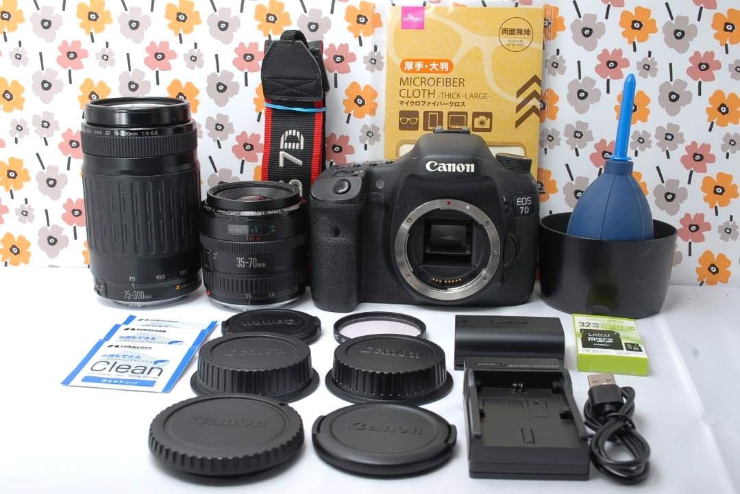 ❤即購入1000円OFF❤Canon EOS 7D❤超望遠レンズ❤デジカメ一眼❤