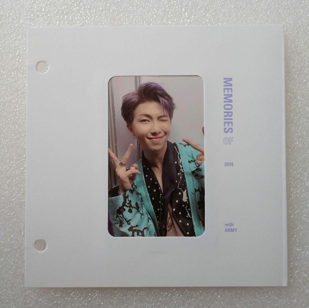 【RM】BTS memories of 2018 Blu-ray トレカ