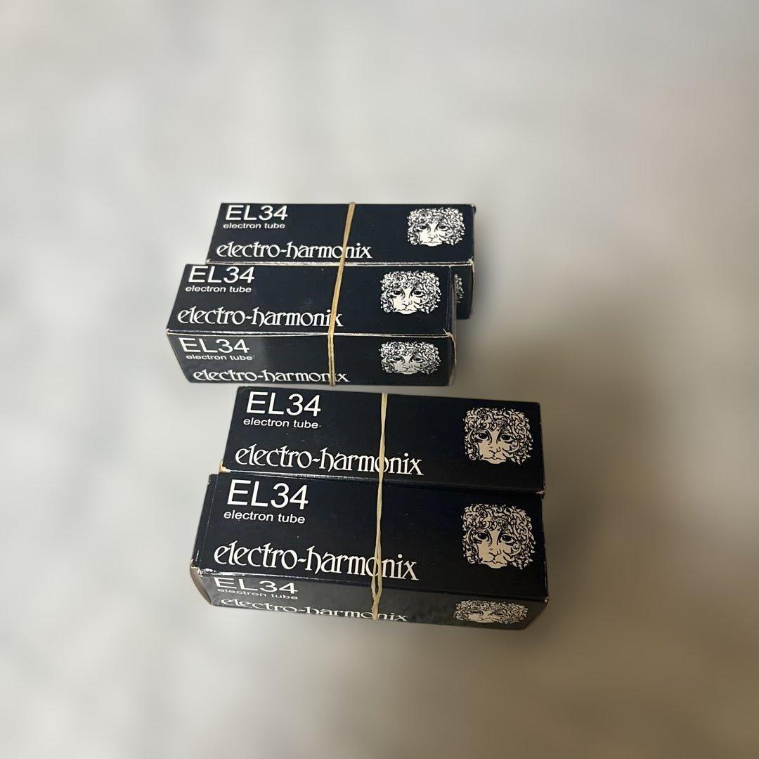 electro-harmonix EL34 真空管 4本セット