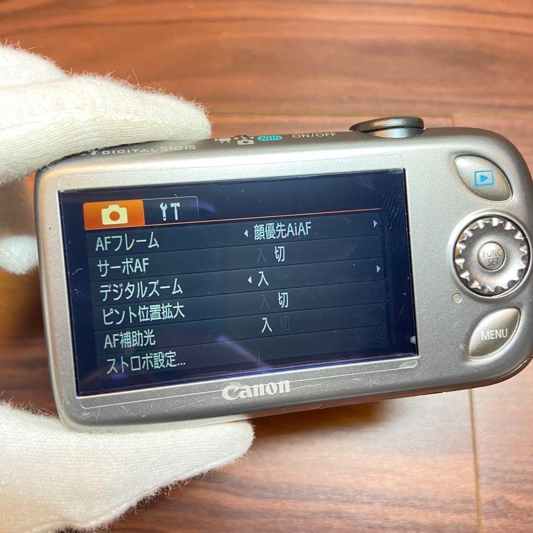 Canon IXY DIGITAL 510IS デジカメ ほぼ新品 3738