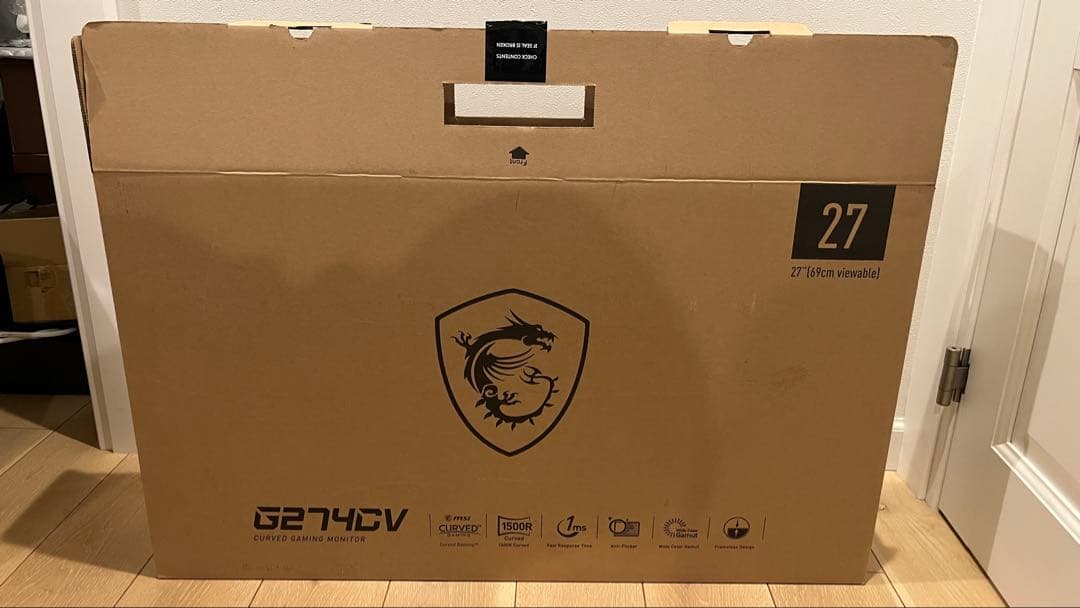 MSI G274CV 27インチ曲面モニター