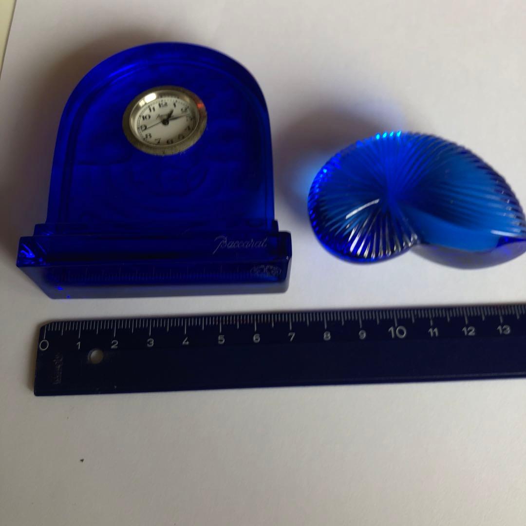 バカラ　（置き時計・ペーパーウェイト）