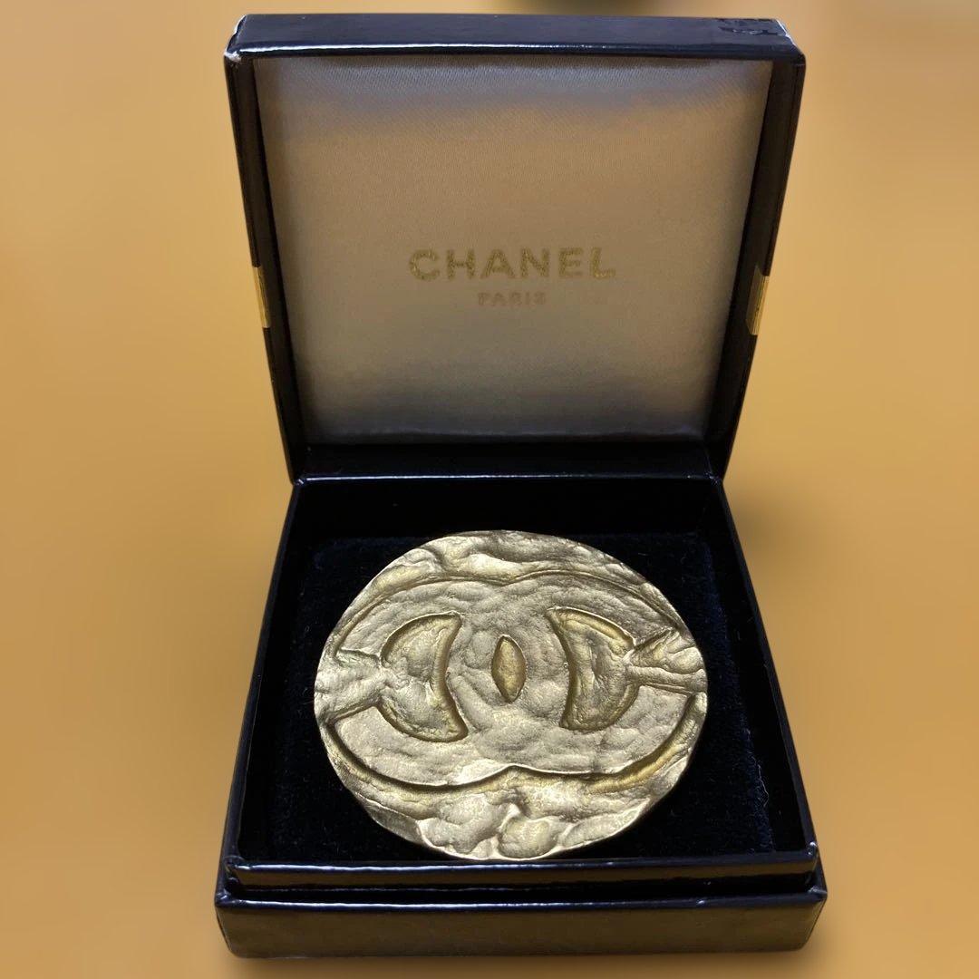 うみ　CHANEL ブローチ　バッヂ　ココマーク　ヴィンテージ　シャネル