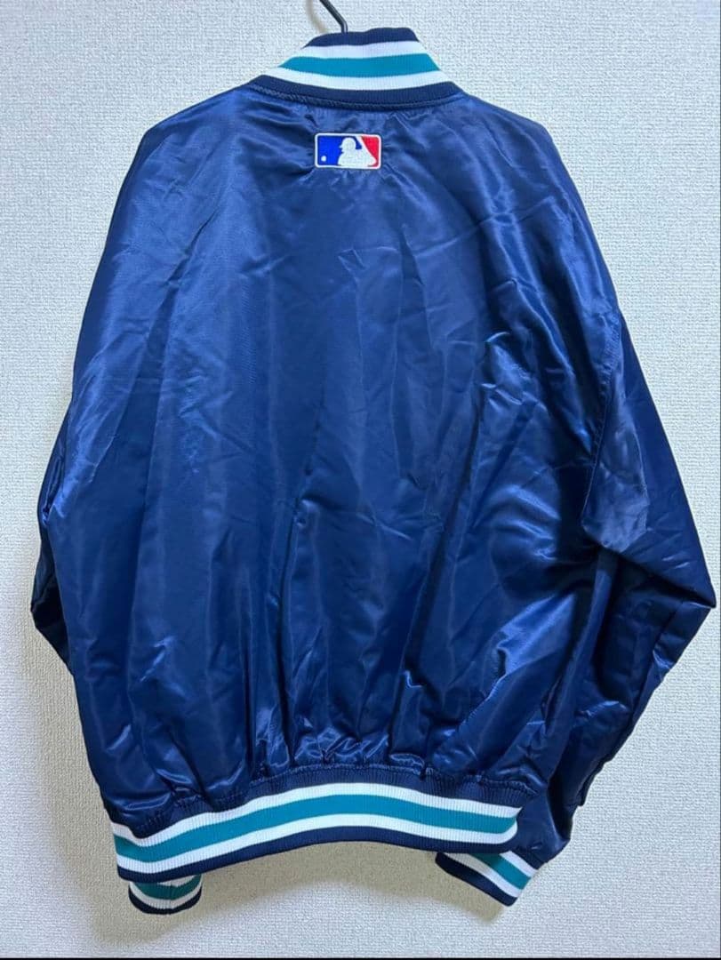 90's MARINERS スタジャン ネイビー イチロー ンテージ ゆるダボ