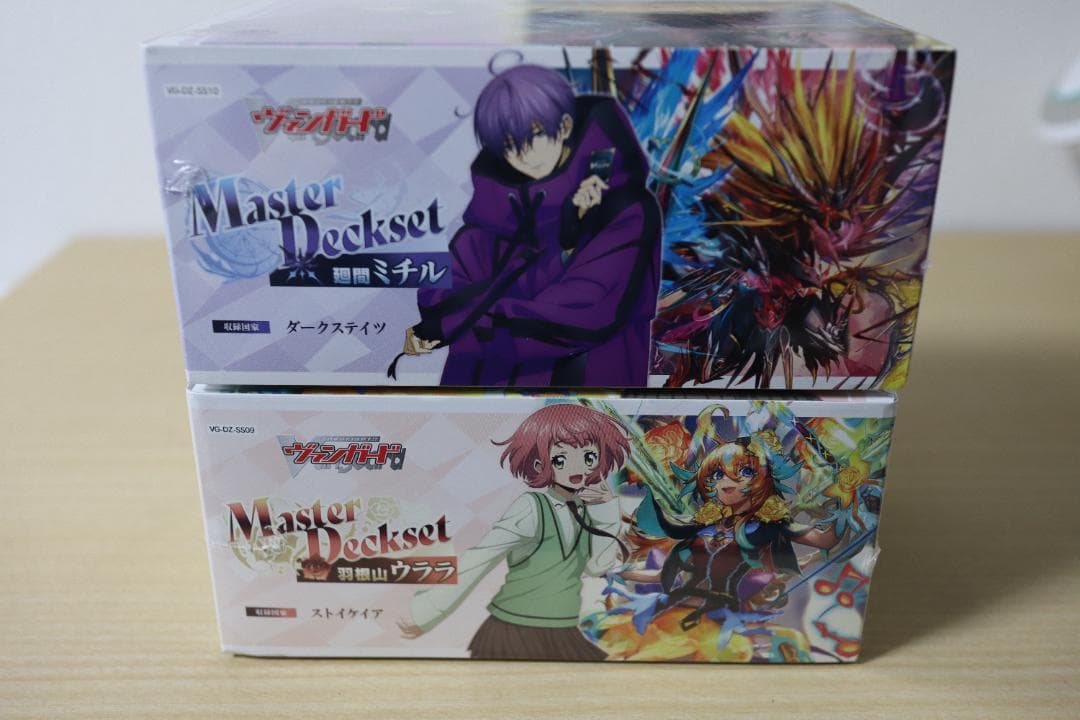 新品デッキ ヴァンガード Master Deckset 羽根山ウララ＆廻間ミチル