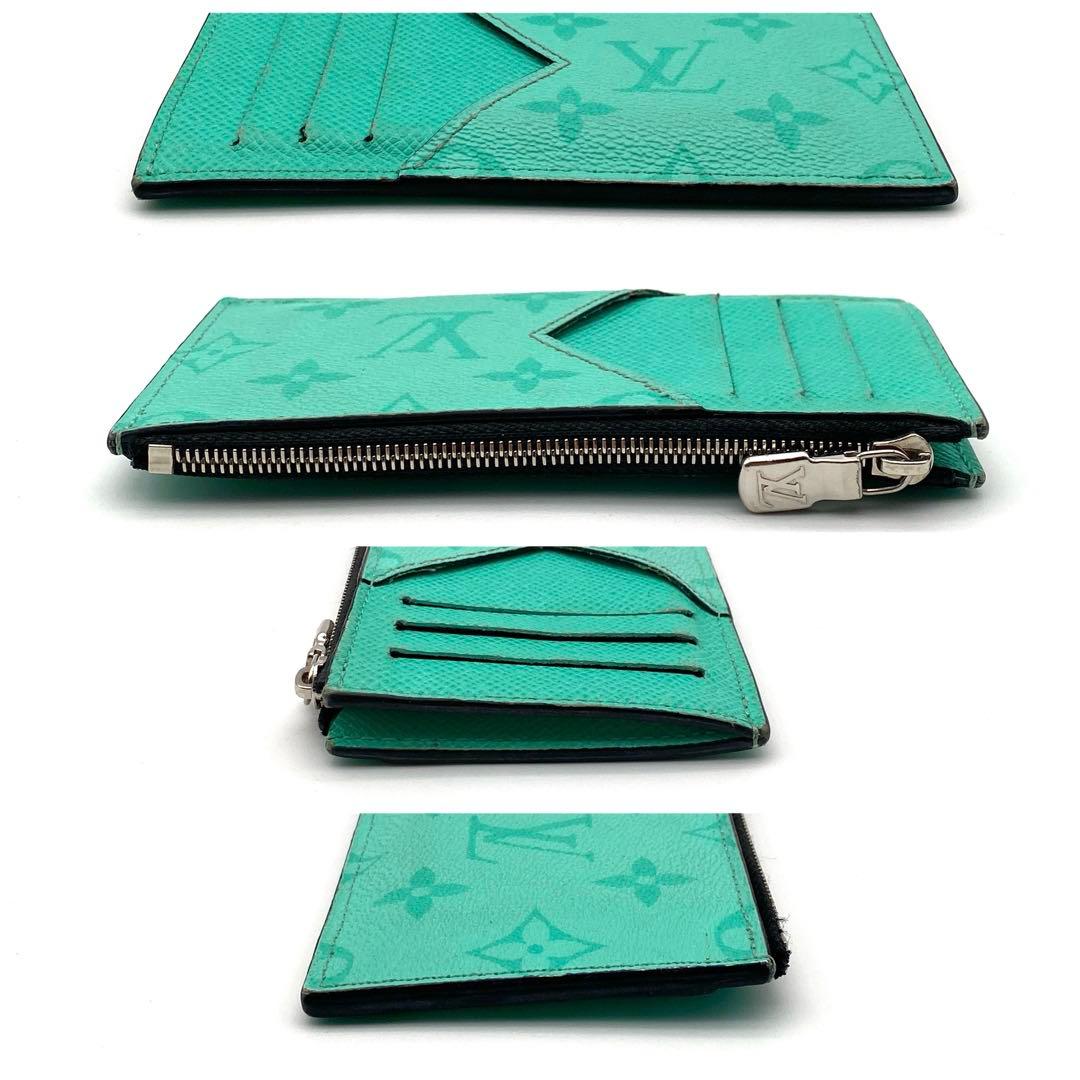 ルイヴィトン モノグラム タイガラマ カードホルダー グリーン RFID