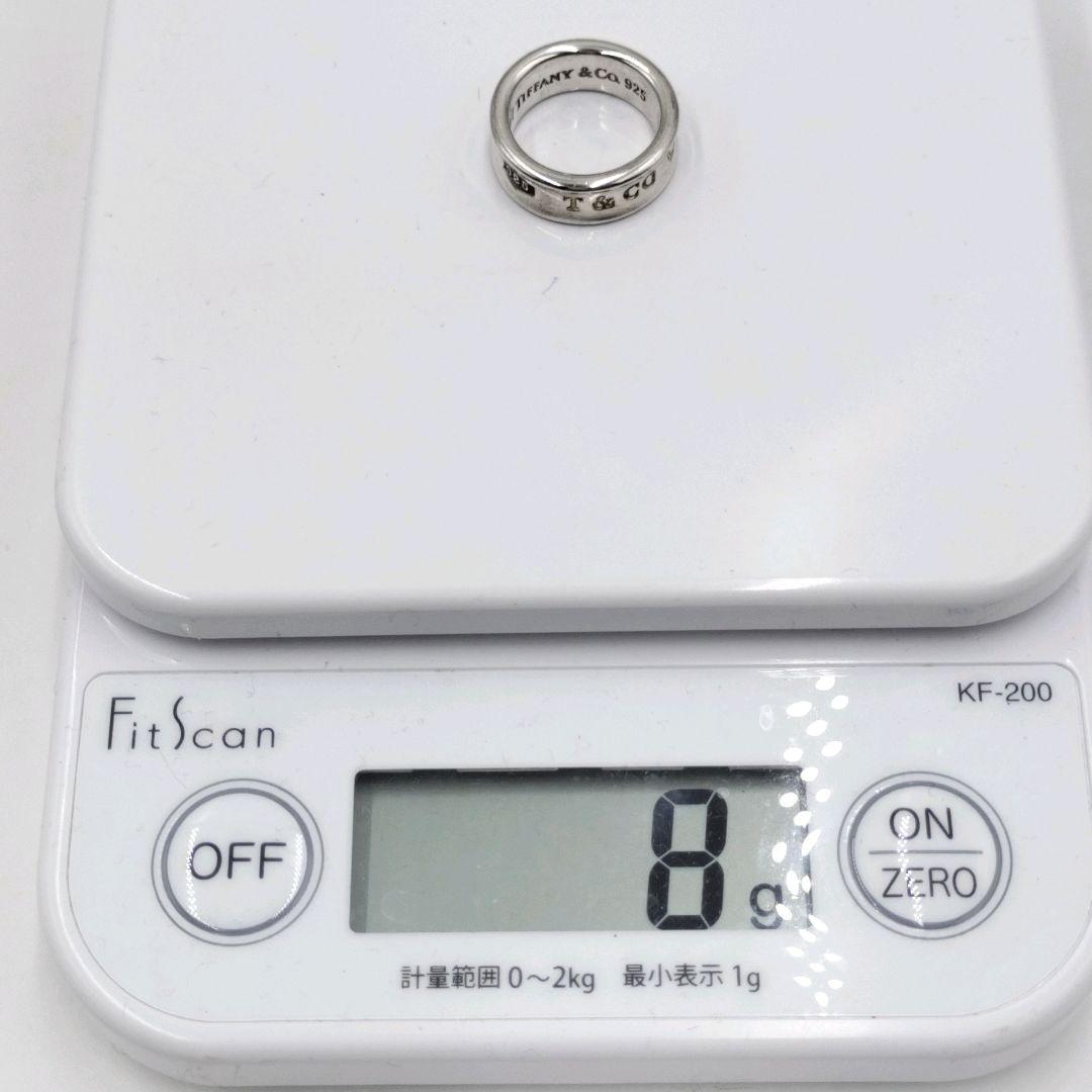 TIFFANY&Co. 1837 ナローリング 指輪 925 11号 箱袋付