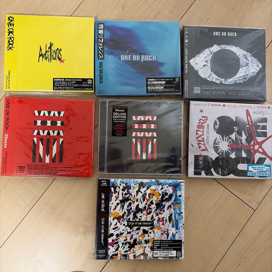 ONE OK ROCK アルバム7枚セット
