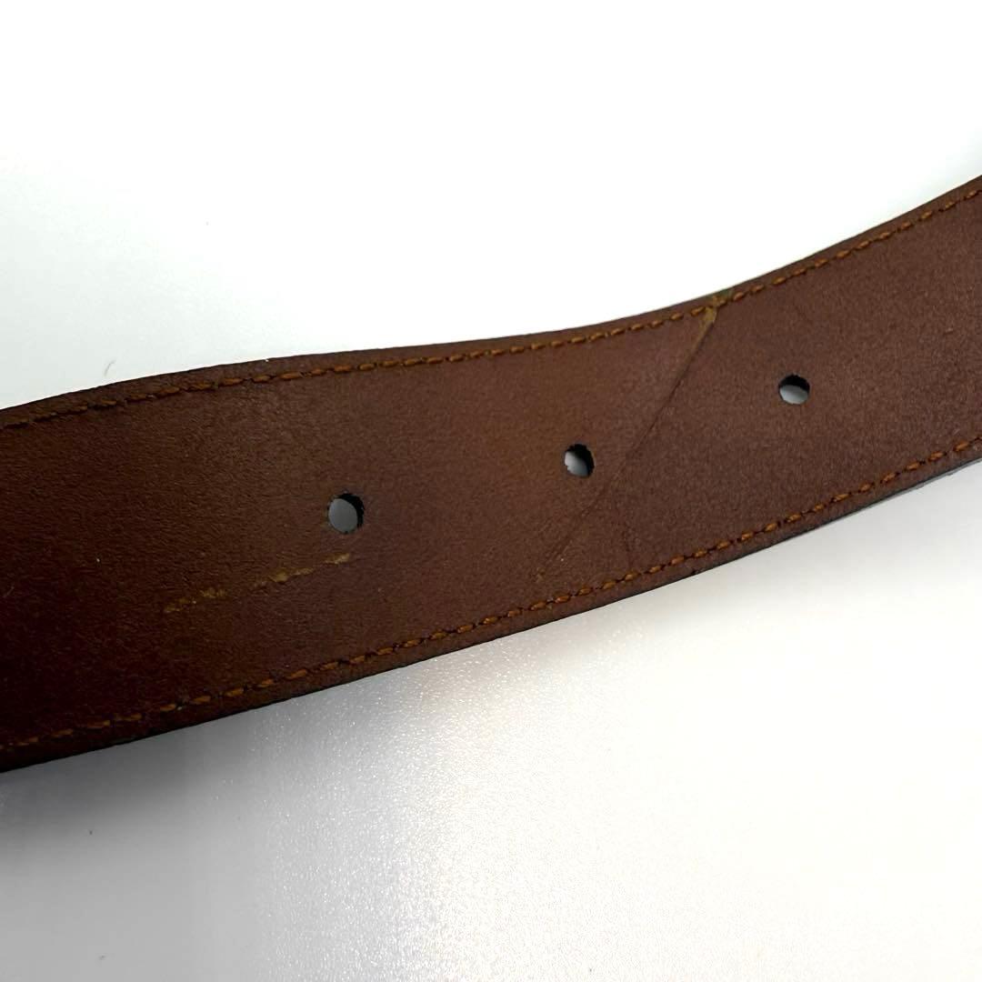 サルヴァトーレフェラガモ ダブルガンチーニ べっ甲調 レザー イタリア製 ベルト