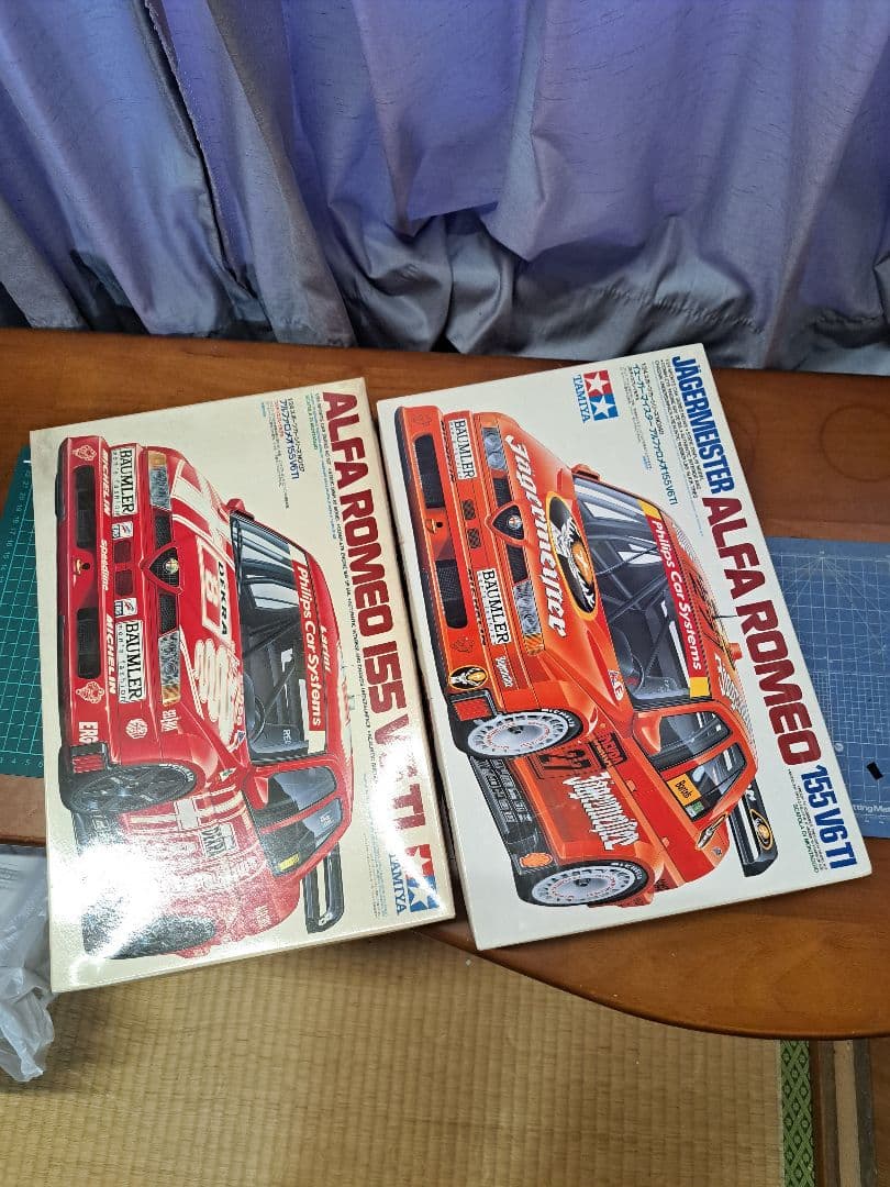 タミヤアルファロメオプラモデル