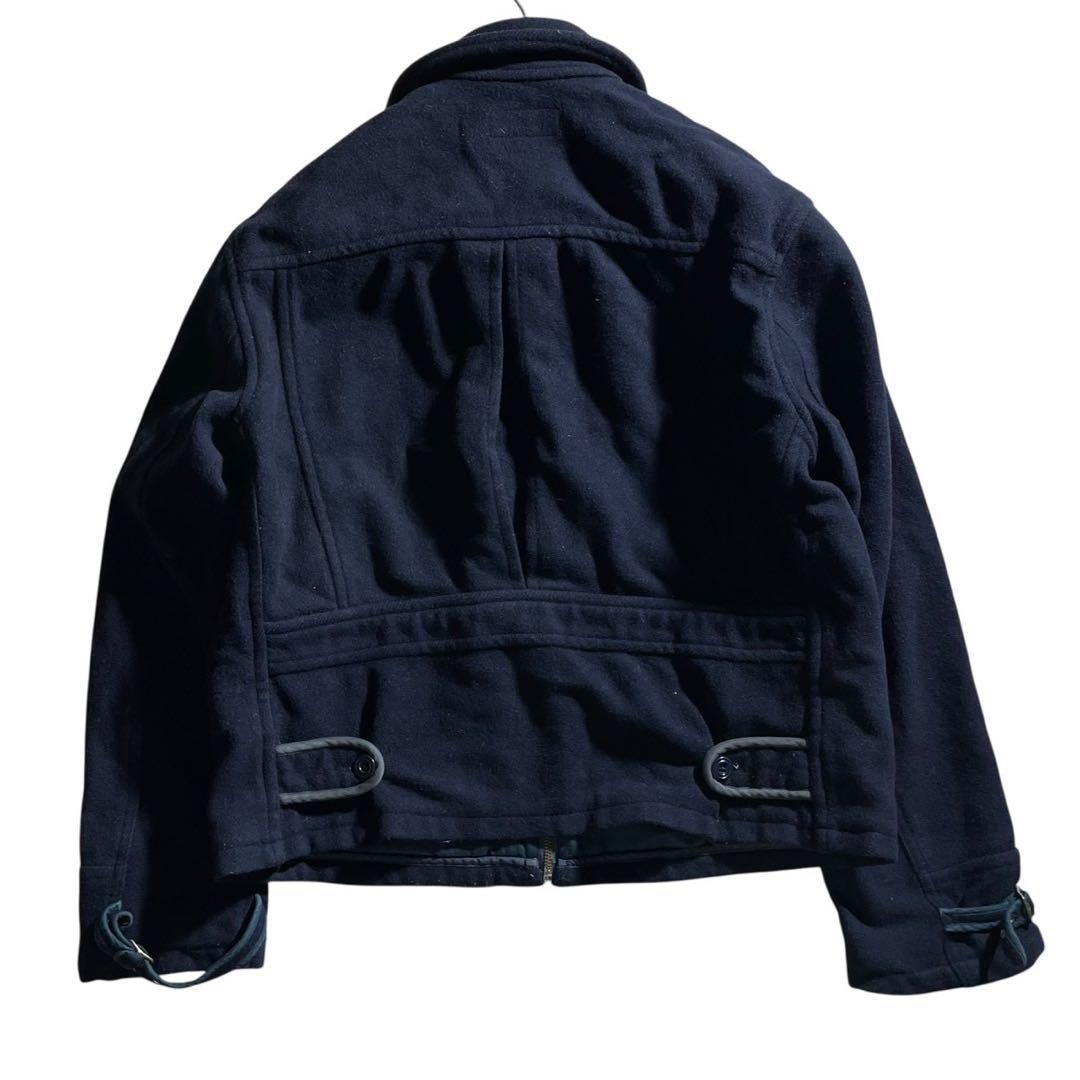 希少 ポロラルフローレン ウール スイングトップ ジャケット 濃紺 Lサイズ