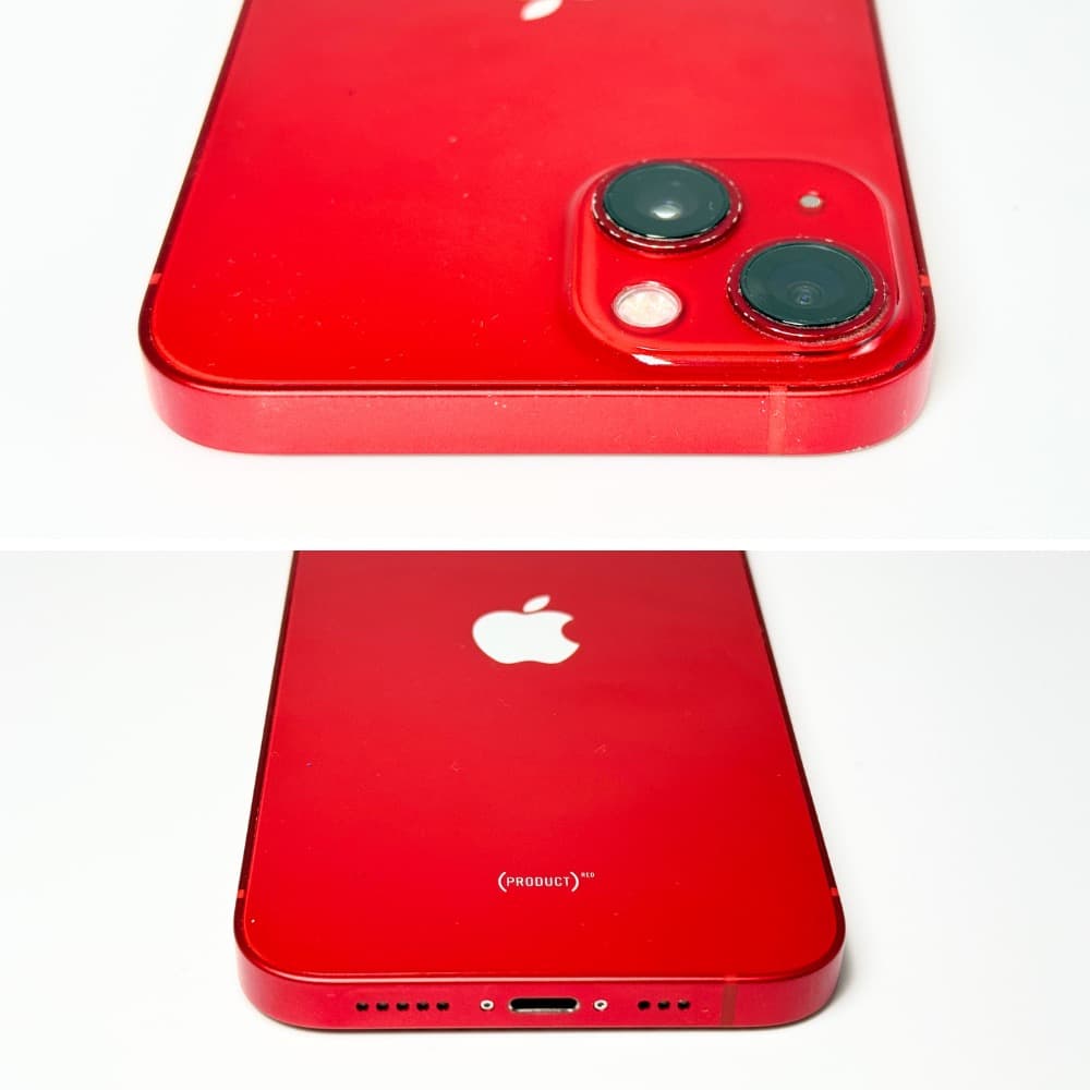 iPhone 13 512GB SIMフリー レッド 新品バッテリー100%