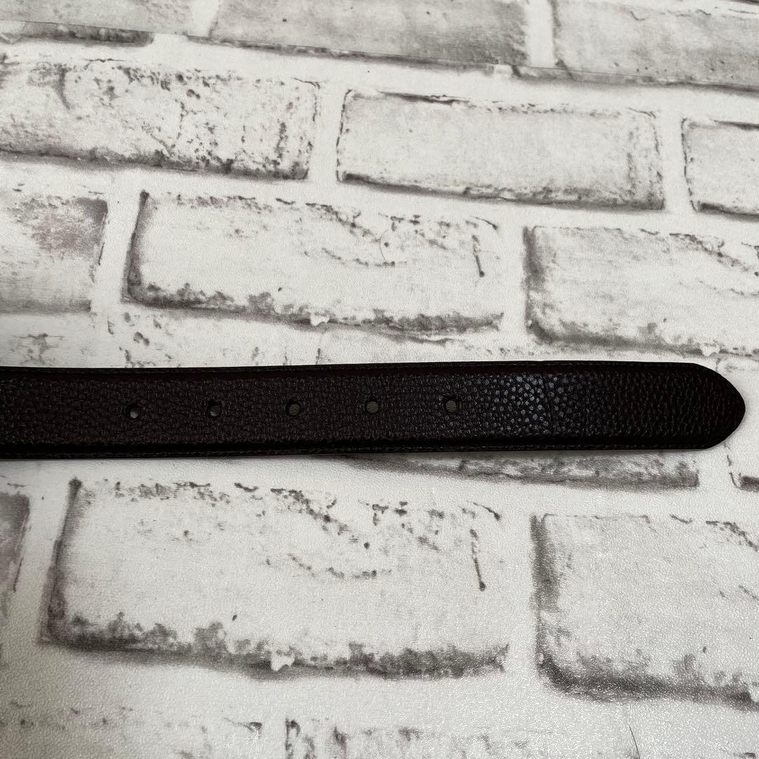 極美品✨カルティエ　ベルト　タンクドゥ　アルディロン　スクエア　シルバー金具