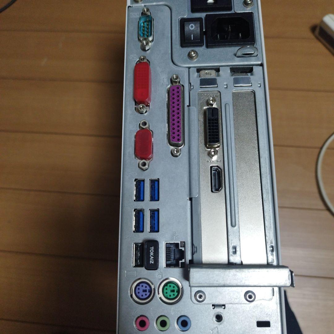 富士通　省スペースPC core i7 3770 GT1030 SSD