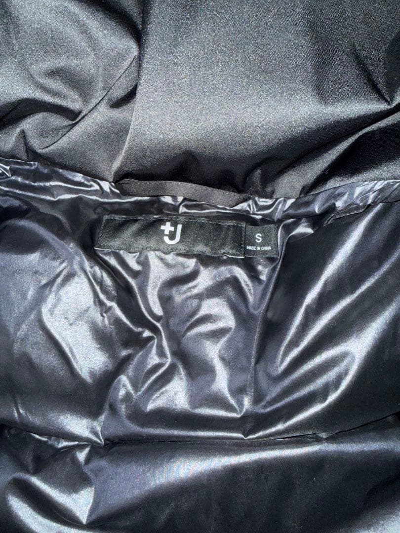 ユニクロ UNIQLO +J ジルサンダー ダウンジャケット ブラックS