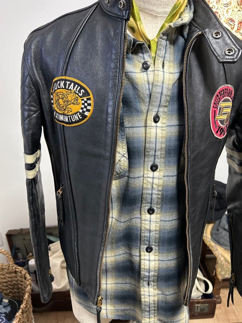 カ*！様 超破格　旧リアルマッコイズ　ディズニーコラボ　シングルライダース　フル