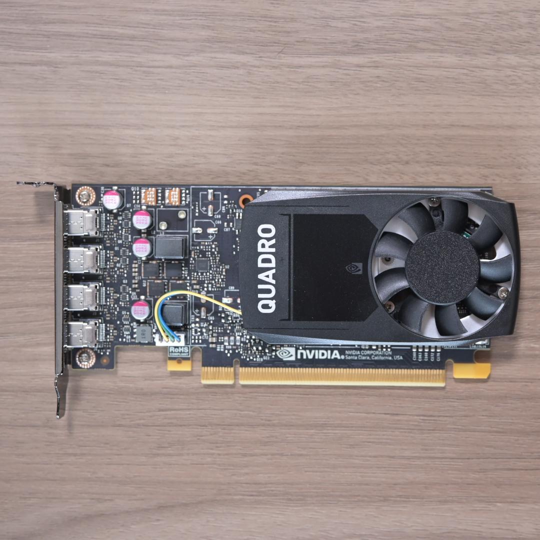 NVIDIA Quadro P1000 4GB（中古動作品）