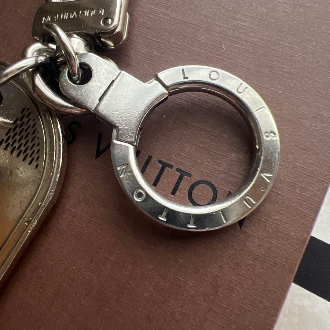 【ルイヴィトン】キーホルダー キーリング ダミエグラフィット
