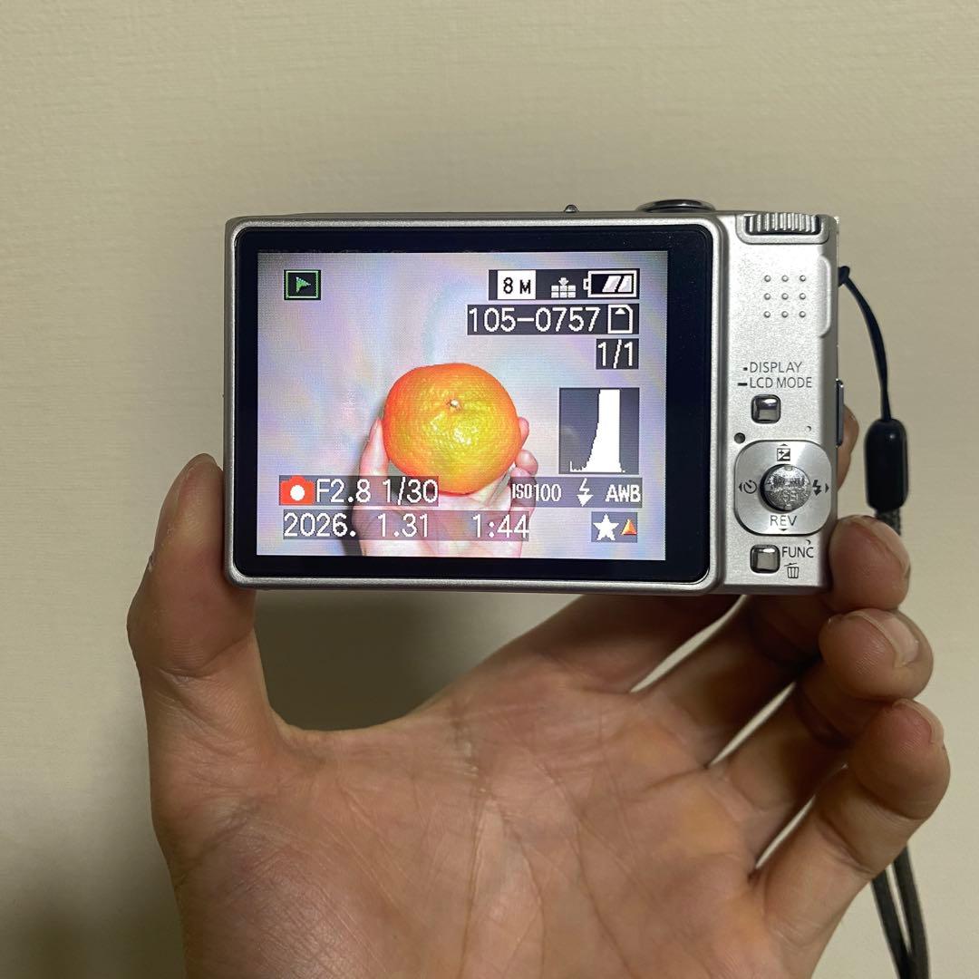 【動作良好】Panasonic DMC-FX55 CCD 810万画素付属品付き