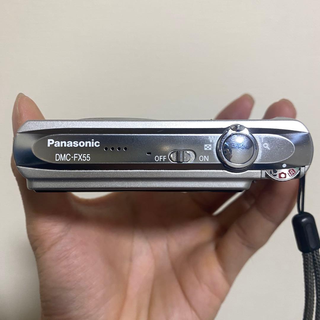 【動作良好】Panasonic DMC-FX55 CCD 810万画素付属品付き