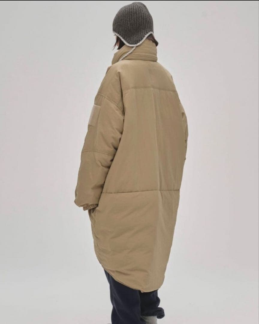 Todayful Monster down coat オリーブ 38