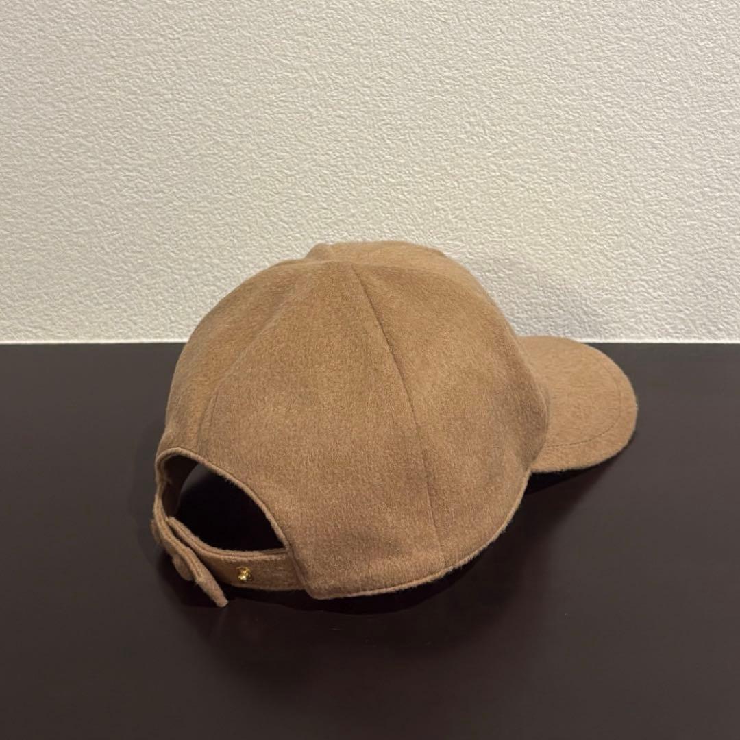 【最終値下げ】【Miu Miu】ウール ベースボールキャップ MIU MIUロゴ