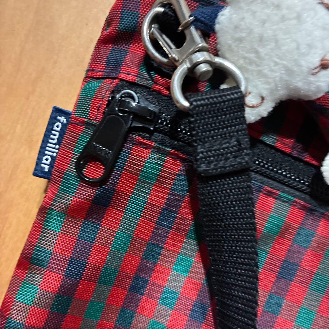 ファミリア サコッシュ ショルダーバッグ(XFレッド)