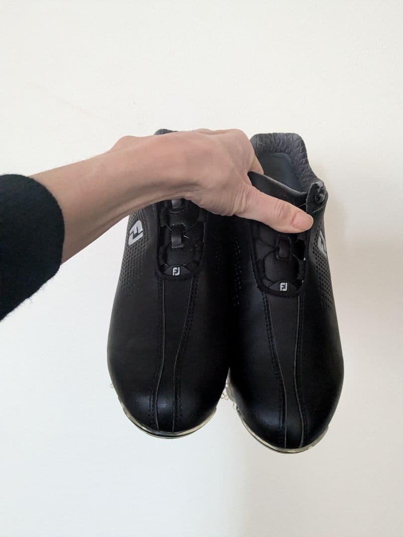 FootJoy ゴルフシューズ 黒　24.5 箱なし