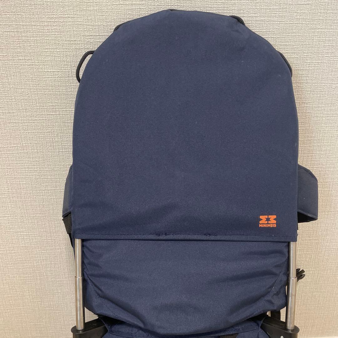 【美品】MINIMEIS ネイビー ベビーキャリア　肩車キャリア