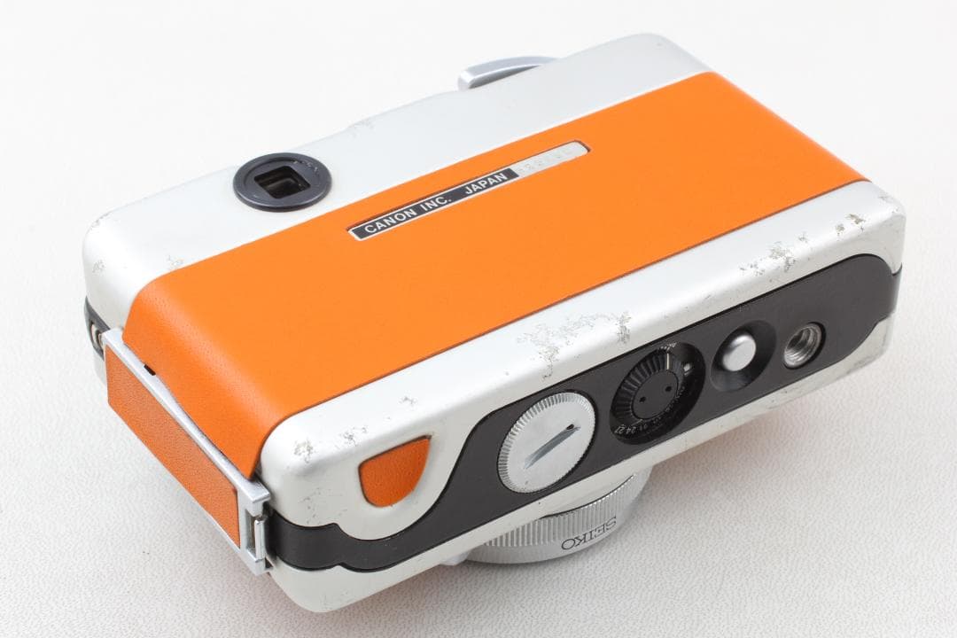 【整備済　並品】オーカー色 Canon Demi EE17露出計不良 #1369