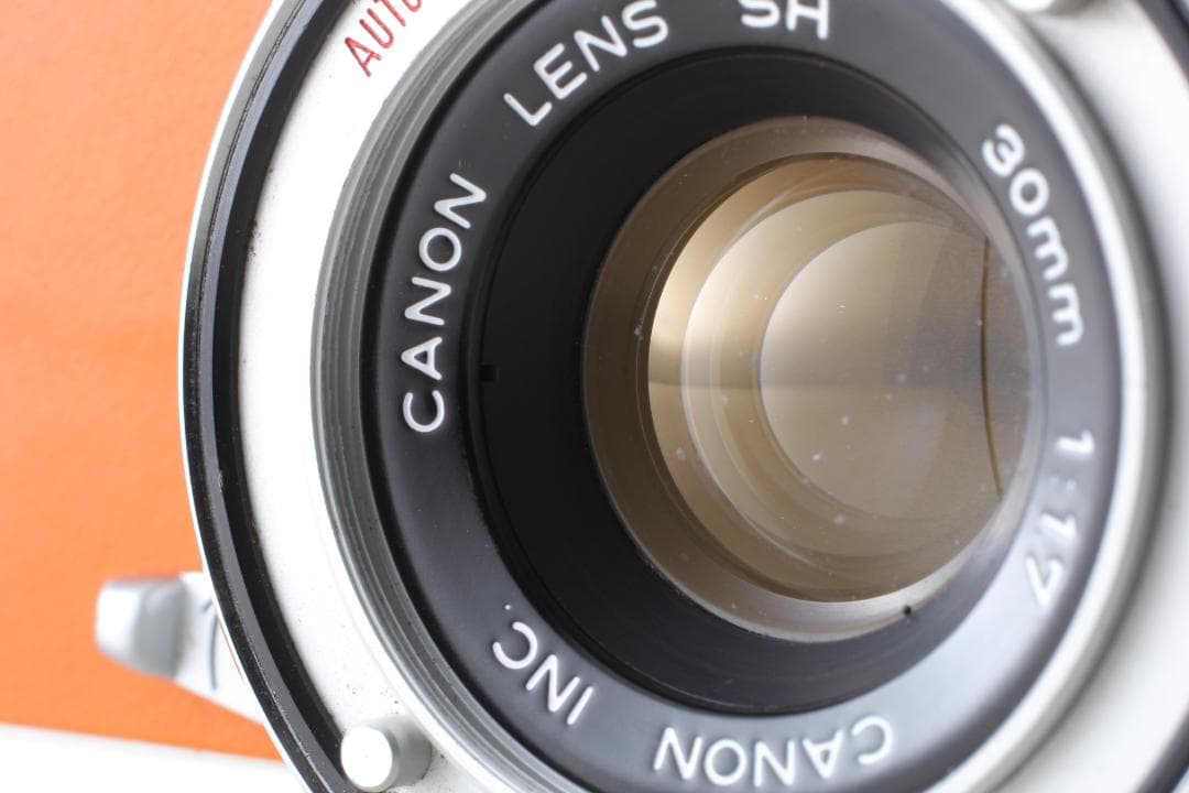 【整備済　並品】オーカー色 Canon Demi EE17露出計不良 #1369