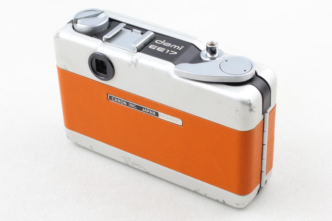 【整備済　並品】オーカー色 Canon Demi EE17露出計不良 #1369