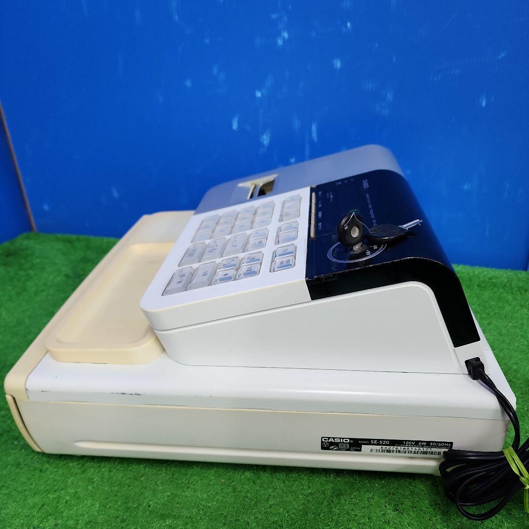 K334★CASIO 電子レジスター SE-S10/保証付き・送料無料