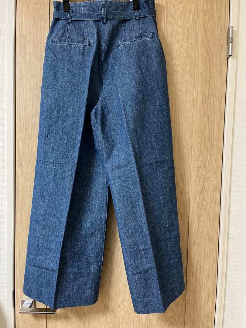 roughlow ♡ デニム　サイズレス　ワイドパンツsize2